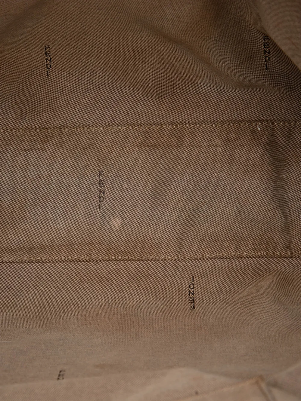 Fendi Pre-owned 2000-2010 Zucchino Canvas Chef Shopping Tote Bag in Brown, view 5