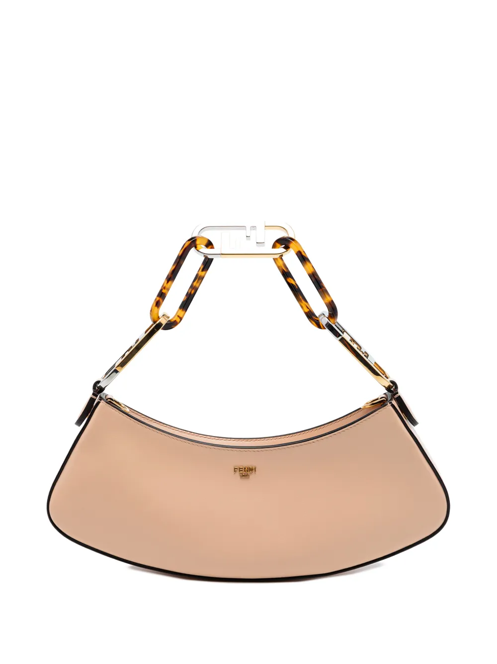 Fendi Pre-Owned 2010-2026 Leather O Lock Swing satchel - Rosa