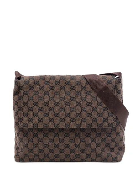 Gucci Pre-Owned 2016-2026 GG Canvas Messenger Bag crossbody bag
