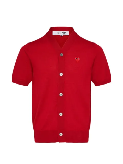 Comme Des Garçons Play Play short-sleeve cardigan