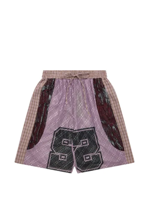 Chopova Lowena patchwork-design shorts
