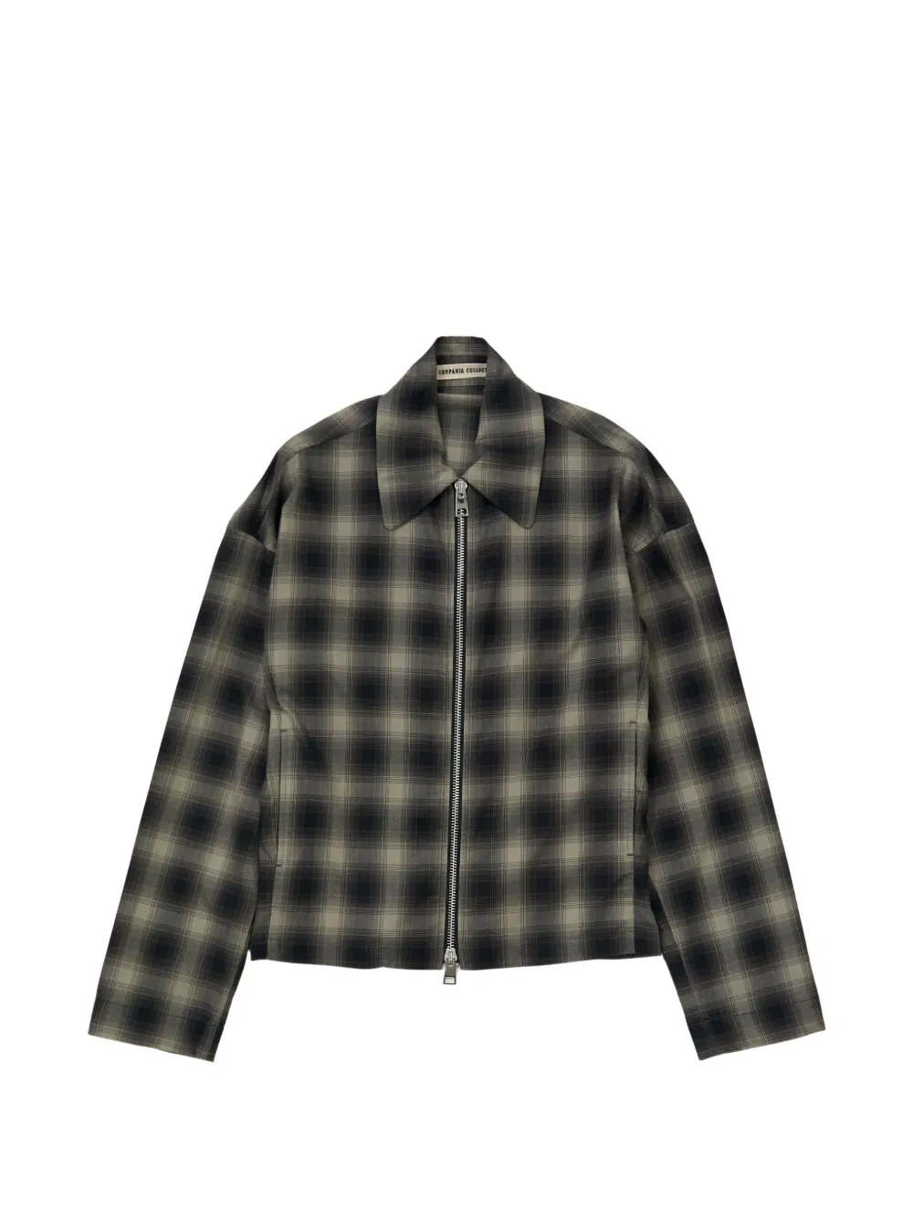 Meta Campania Collective Tino check blouson jacket - Nero