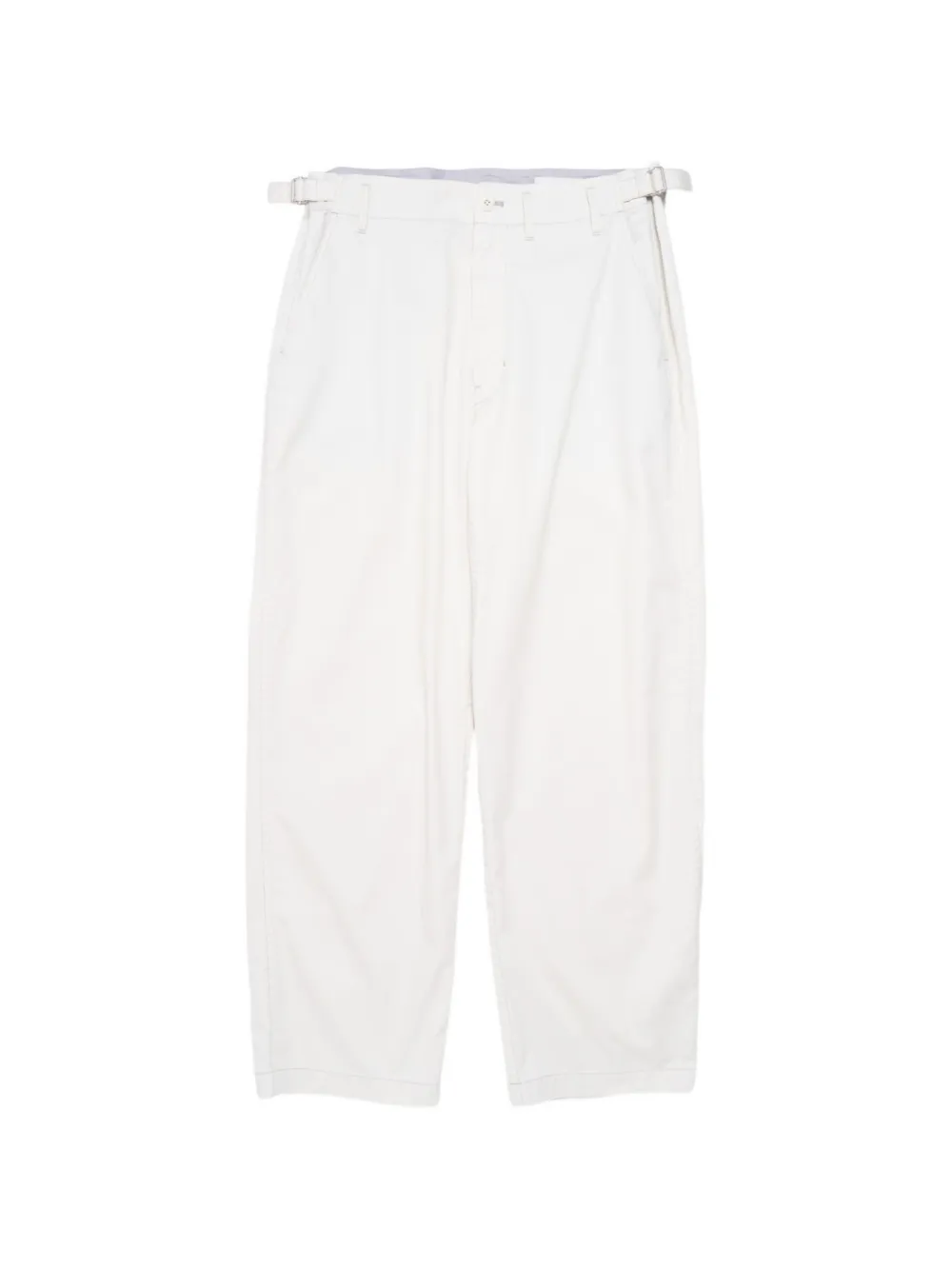 LEMAIRE tapered workwear trousers - Bianco