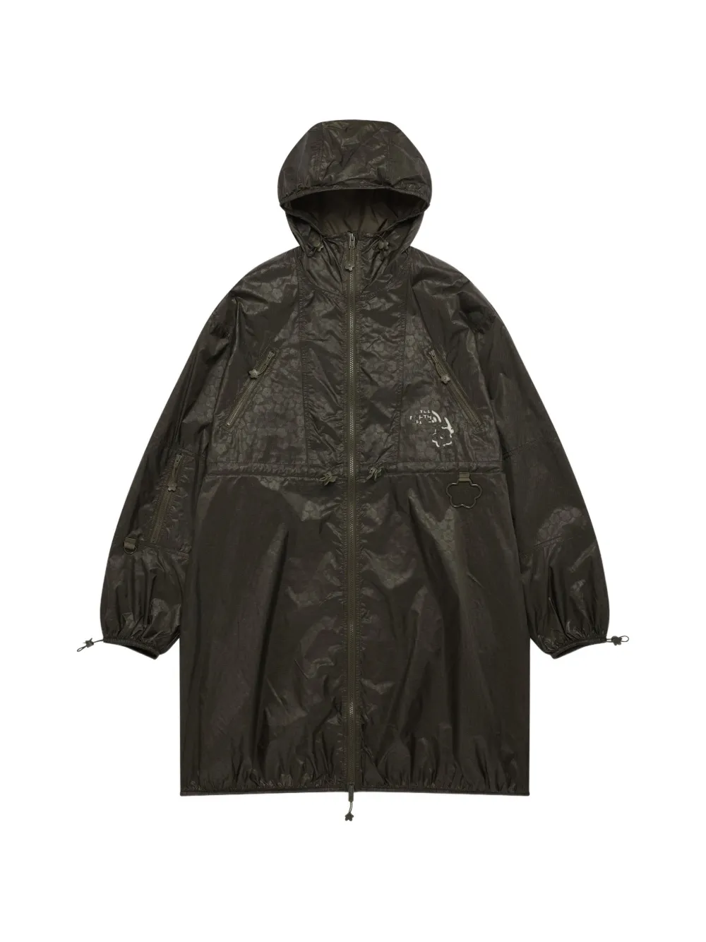 The North Face x Cecilie Bahnsen Emma coat - Verde