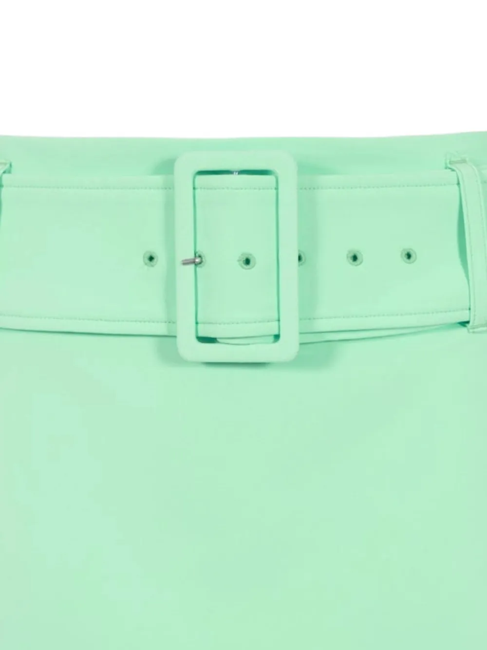Sandy Liang Coho mini-rok met ceintuur Groen