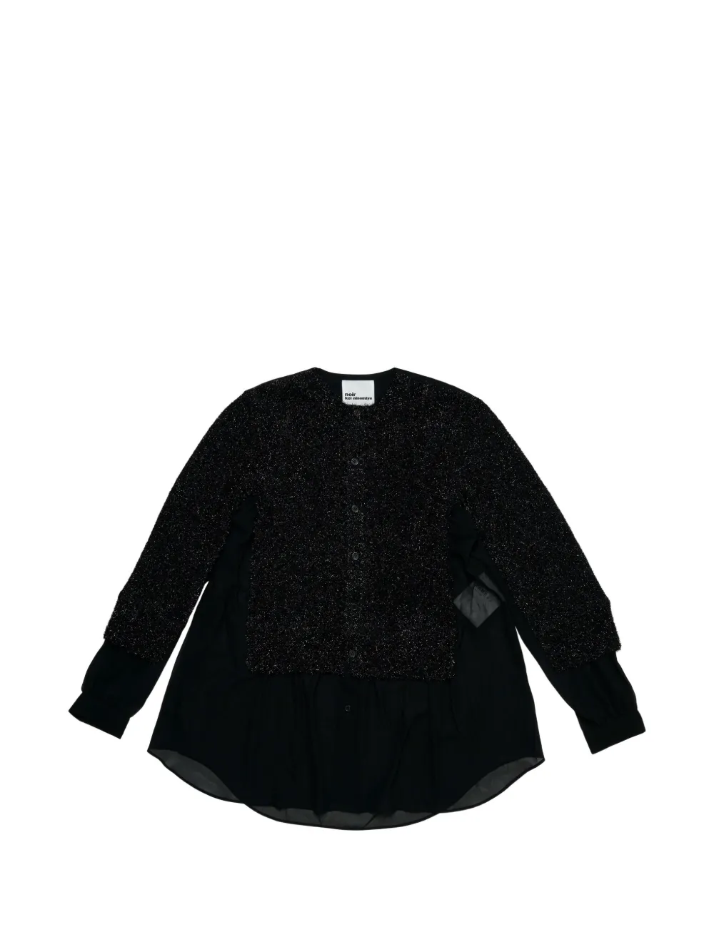Dsm - Dover Street Market x Kei Ninomiya button-up cardigan - Nero