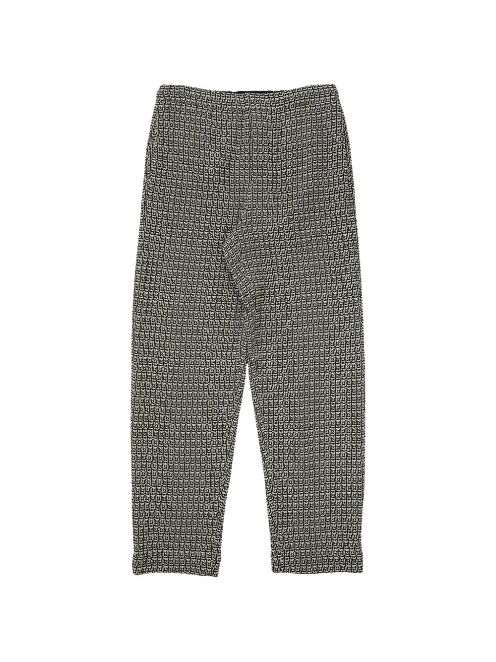 Meta Campania Collective Ed macramé trousers - Nero