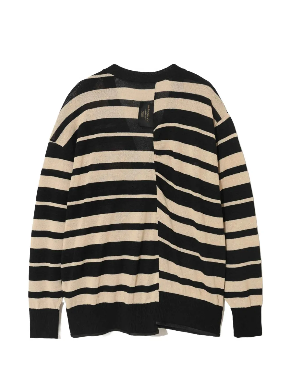 Undercover Gestreept vest Zwart