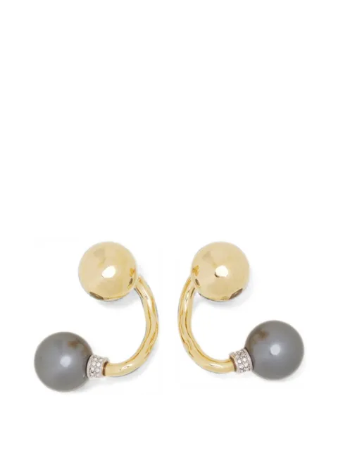 Lanvin boucles d'oreilles à perles artificielles