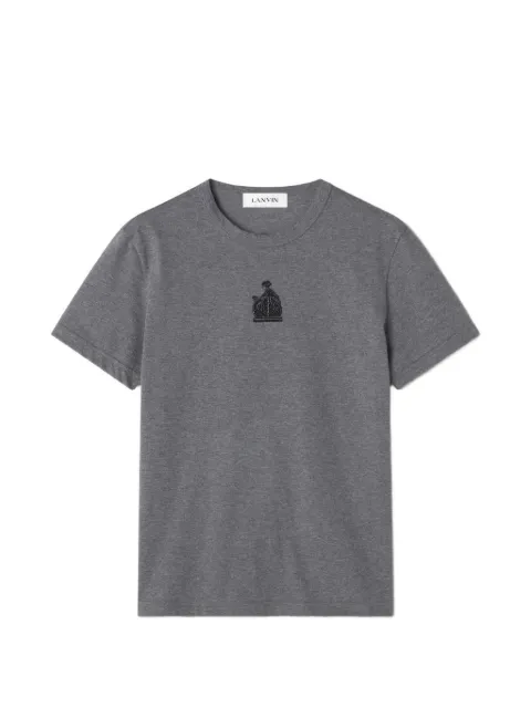 Lanvin Mother and Daughter embroidered jersey T-shirt