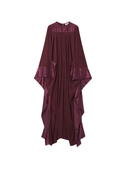 Lanvin full-length charmeuse dress 