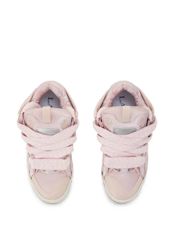 Lanvin Curb Sneakers | Pink | FARFETCH