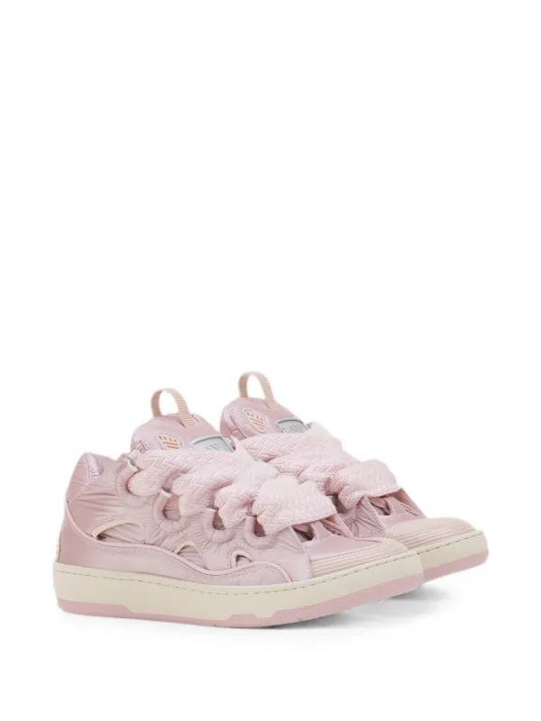 Lanvin Curb Sneakers | Pink | FARFETCH