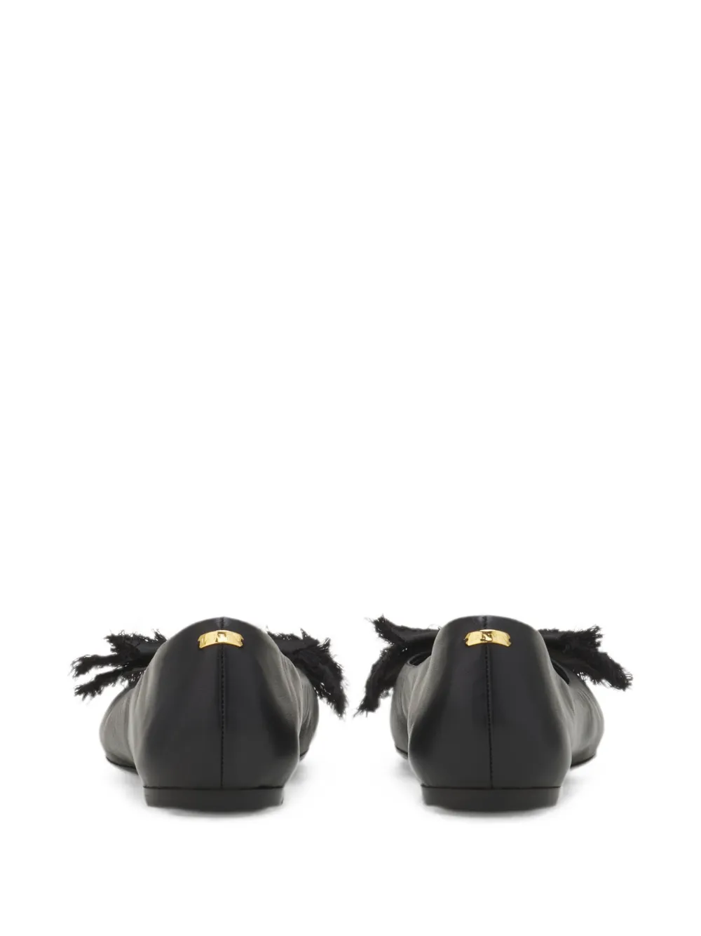 Lanvin The Bow ballerina's Zwart