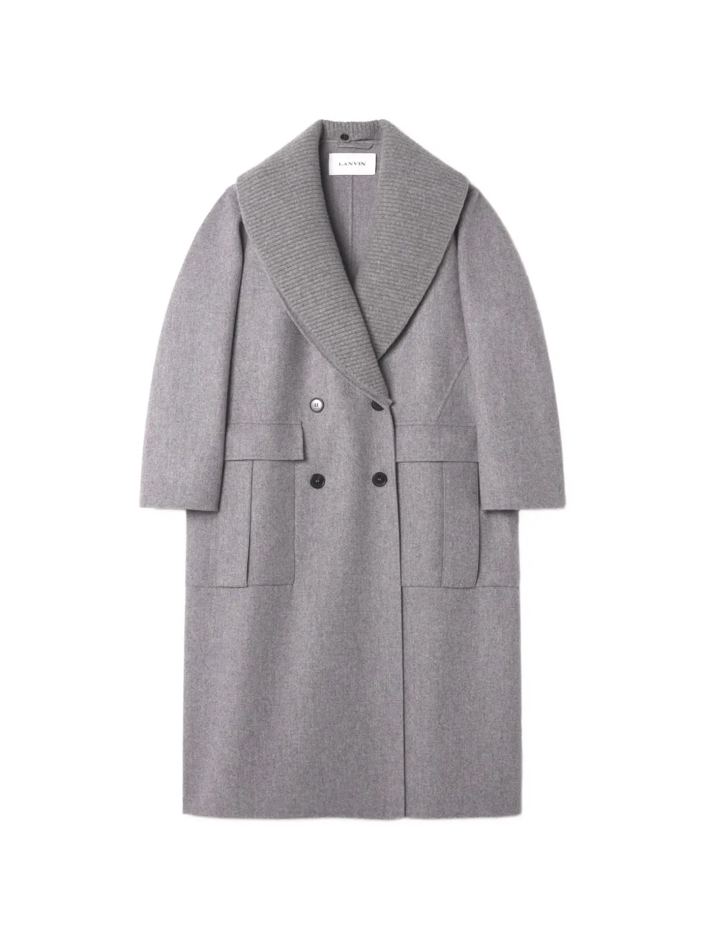 Lanvin Doppelreihiger Mantel - Grau