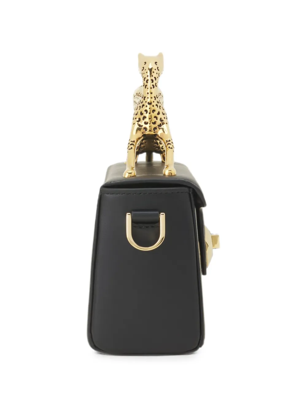 Lanvin Pencil Cat leren tas Zwart