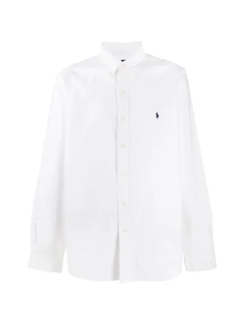 Polo Ralph Lauren embroidered-logo button-down shirt