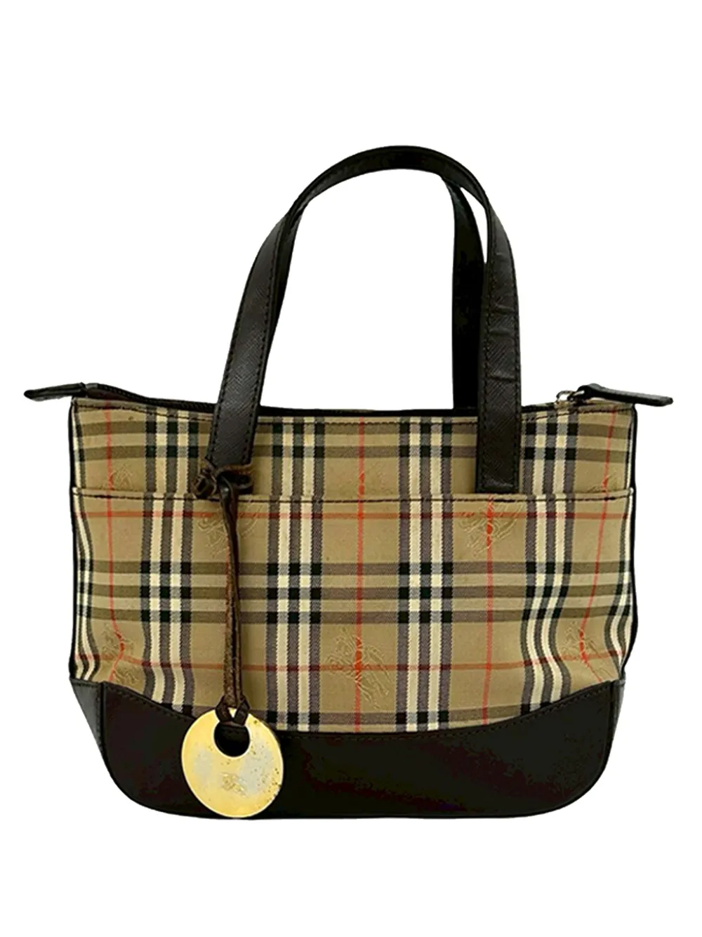 Burberry Pre-Owned 2000-2017 Haymarket Check Canvas handbag - Toni neutri