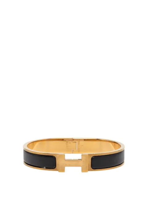 Hermès Pre-Owned pulsera Clic H Bracelet PM estrecha con detalle de esmalte 2000-2026