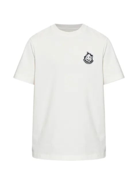 Moncler camiseta con parche del logo