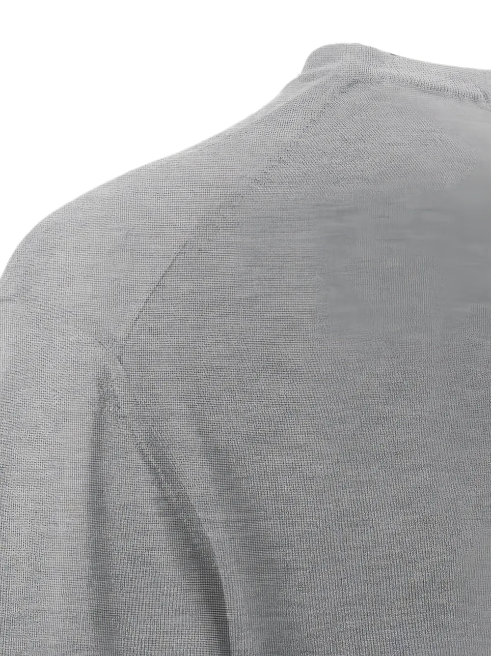 Malo Giacomo sweater met ronde hals en lange mouwen Grijs