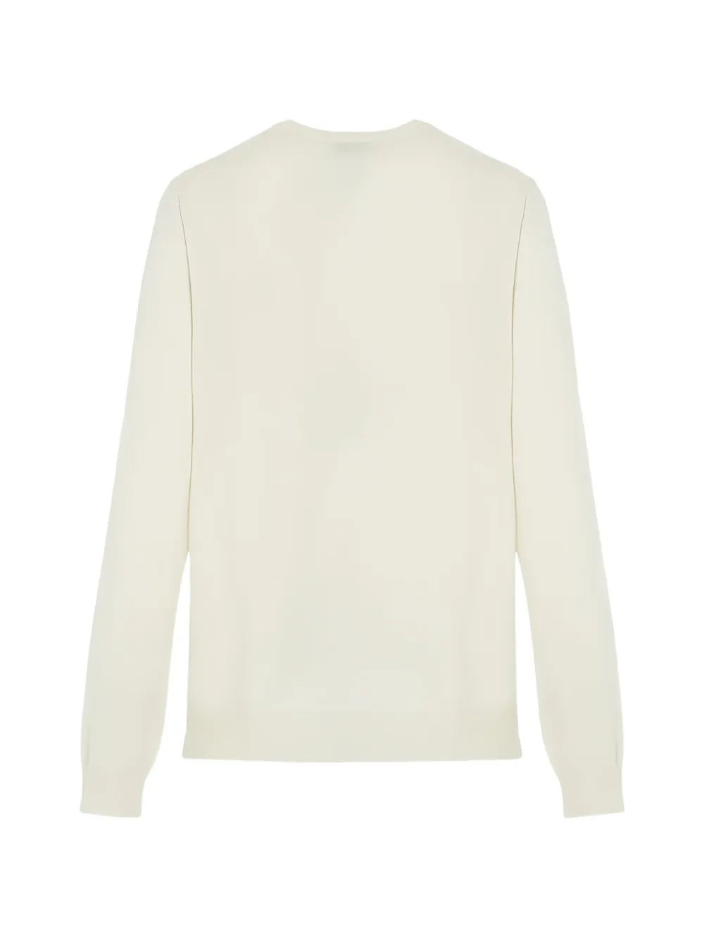 Malo Sandro sweater met ronde hals en lange mouwen Beige
