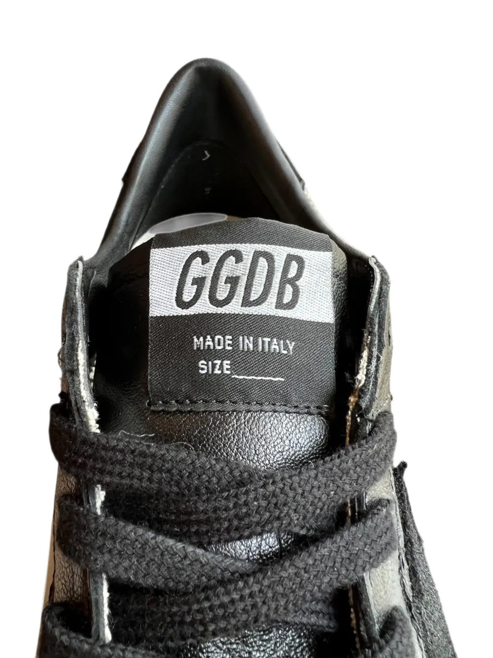 Golden Goose Ball Star leather sneakers Zwart