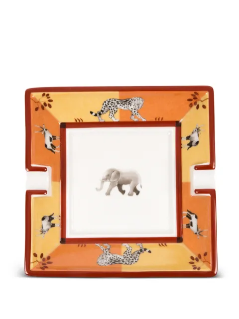Hermès Pre-Owned cenicero cuadrado African 2000