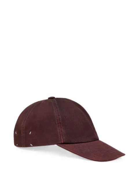 Maison Margiela bleached four-stitches baseball cap