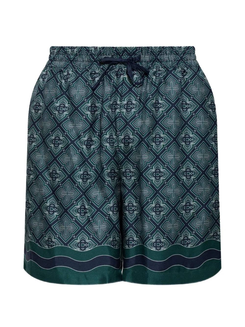 Casablanca Circuit monogram shorts - Blau