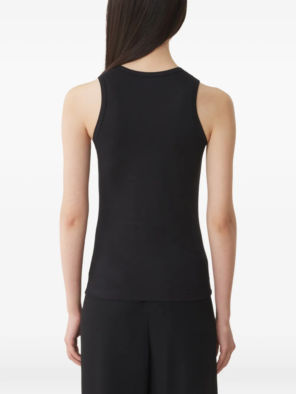 Lanvin Mother and Daughter tanktop verfraaid met kralen Zwart
