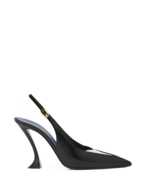 Lanvin Serenade slingback in leather pumps