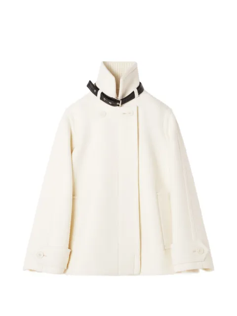 Lanvin buckle-detail double-breasted coat
