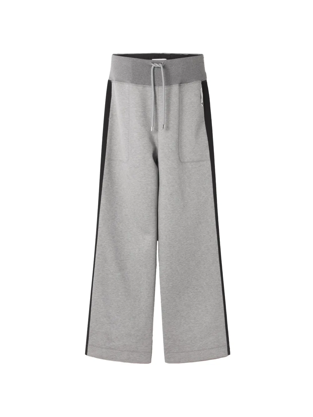 Lanvin Pantaloni sportivi ampi in jersey double-face - Grigio