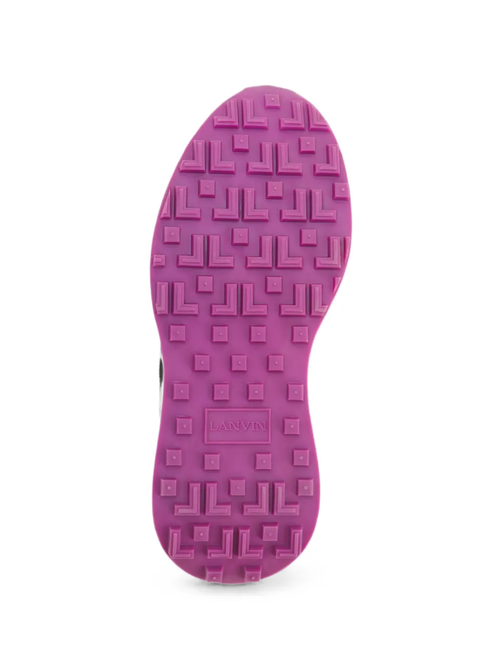 Lanvin Bumpr sneakers van nylon en mesh Bruin