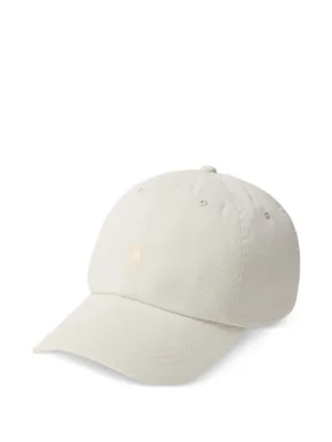 Ralph Lauren Purple Label Monogram Twill Ball Cap | White | FARFETCH