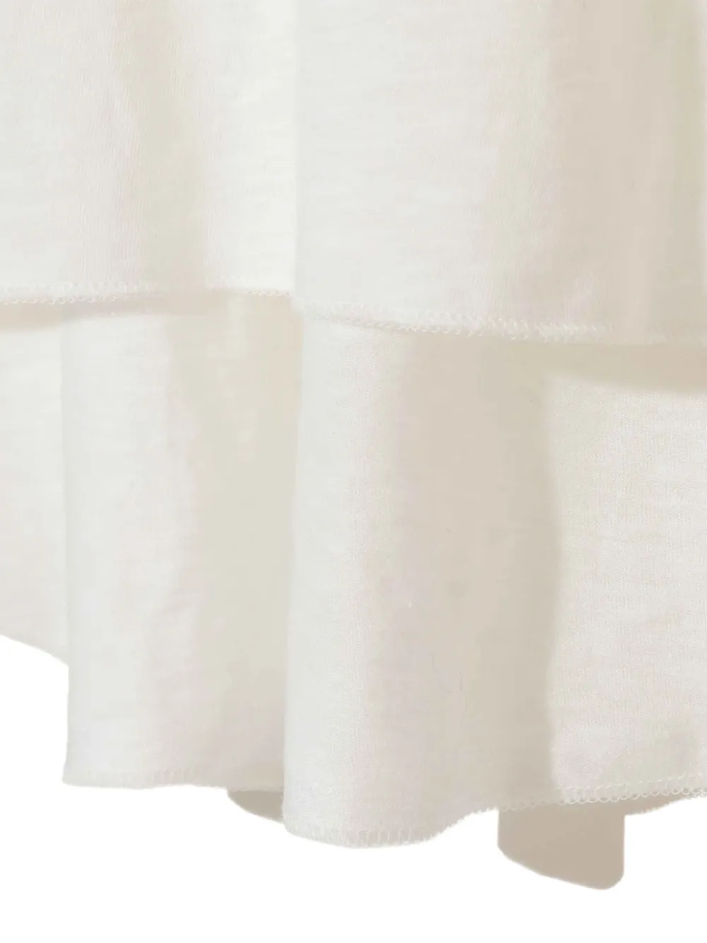 Undercover Gelaagd T-shirt met grafische print Wit
