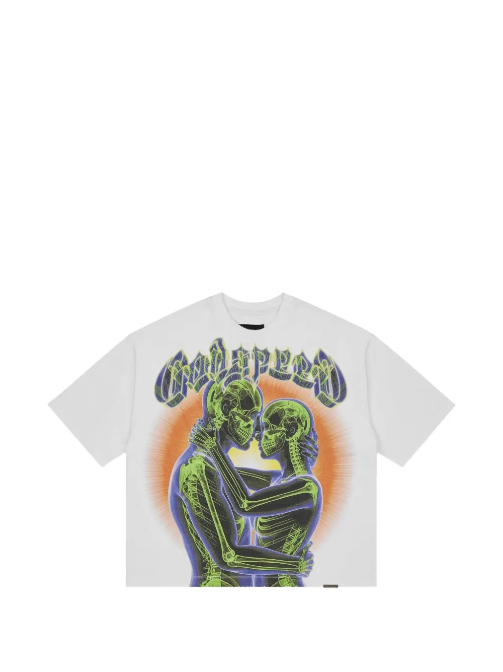 GODSPEED Cosmic Love graphic-print T-shirt - Bianco