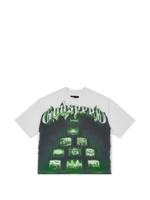 GODSPEED Overstimulation graphic-print T-shirt