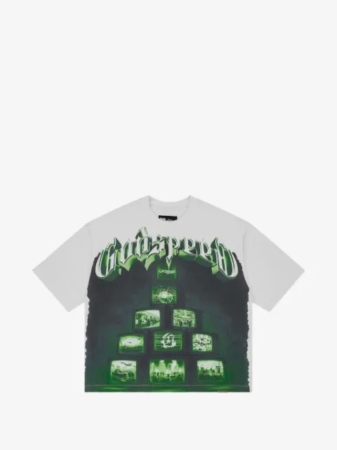 GODSPEED Overstimulation graphic-print T-shirt