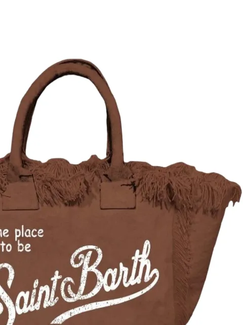 MC2 Saint Barth Colette fringe-trim tote bag