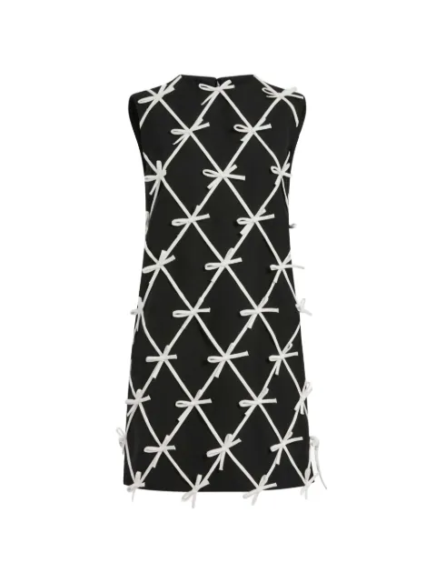 Moschino woolen dress with bows