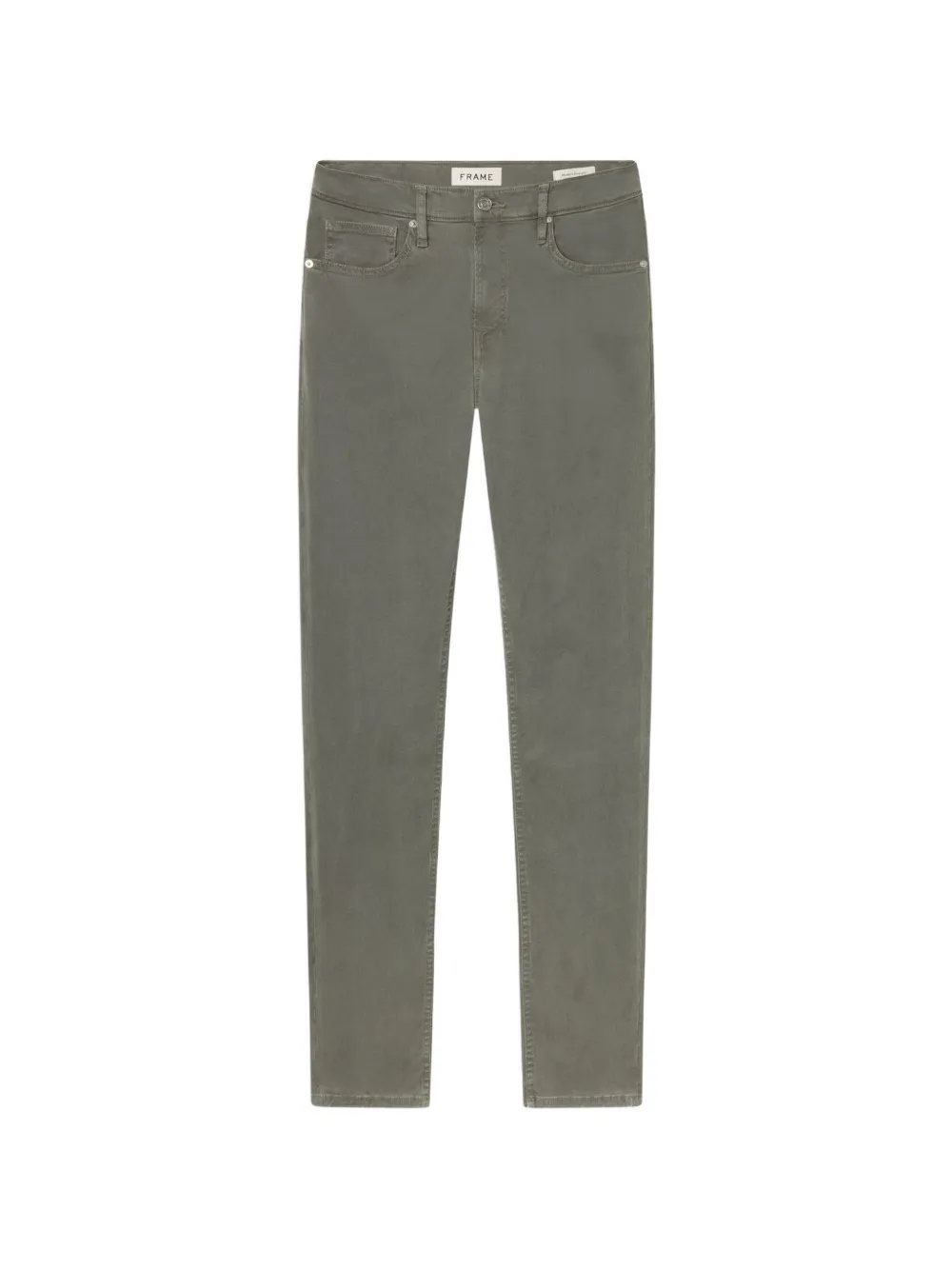 FRAME Modern button-fastening straight jeans - Verde