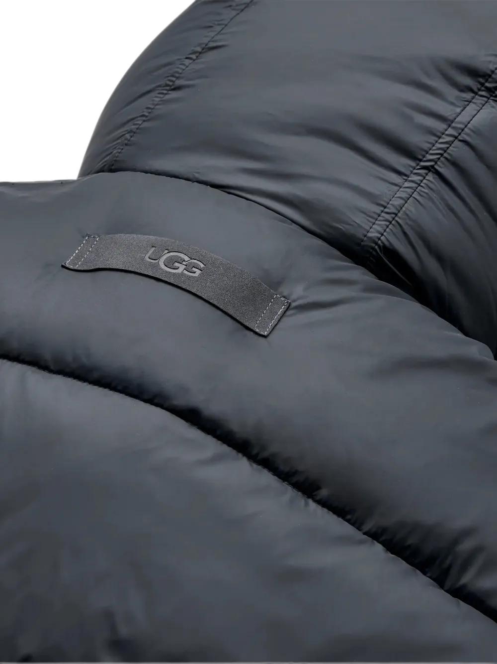 UGG braid gewatteerd jack Zwart