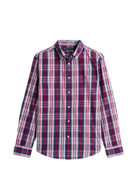 Tommy Hilfiger check-print poplin shirt