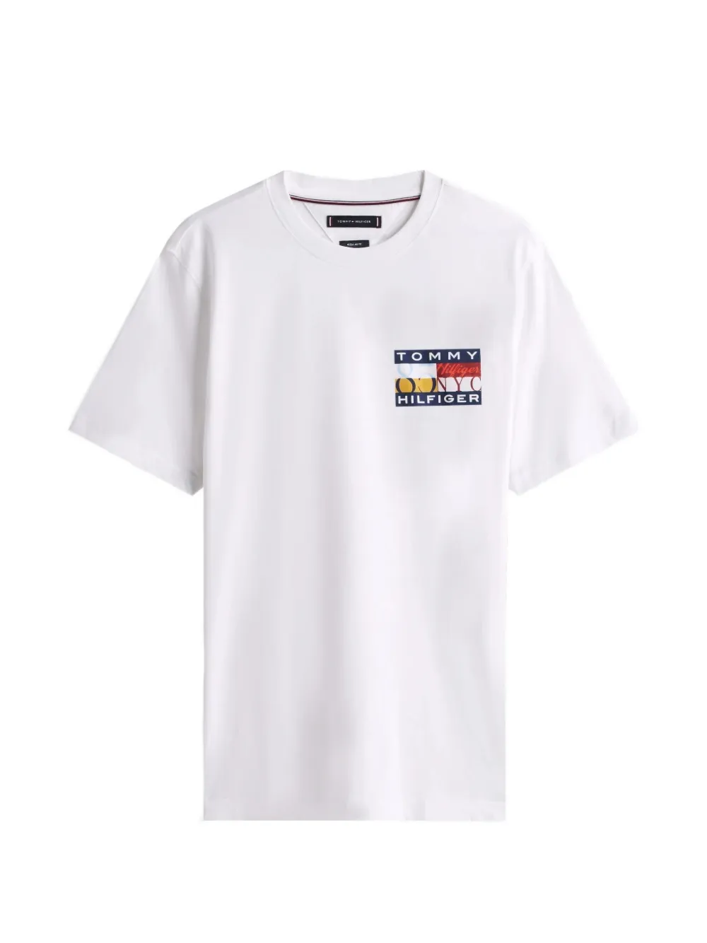 Tommy Hilfiger chest-patch T-shirt - Bianco