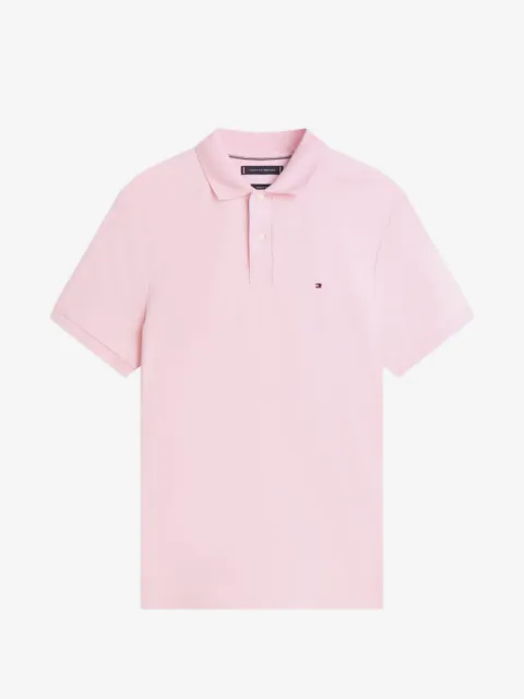 Tommy Hilfiger logo-embroidered cotton polo shirt