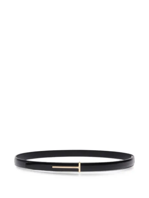 TOM FORD T-buckle leather belt