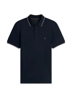 Polo Ralph Lauren zip-neck Polo Shirt | Black | FARFETCH CA