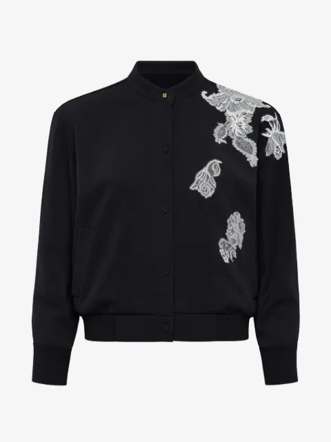 Hellessy Lazlo lace-appliqué shirt